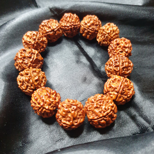Rudraksha 14mm Bracelet