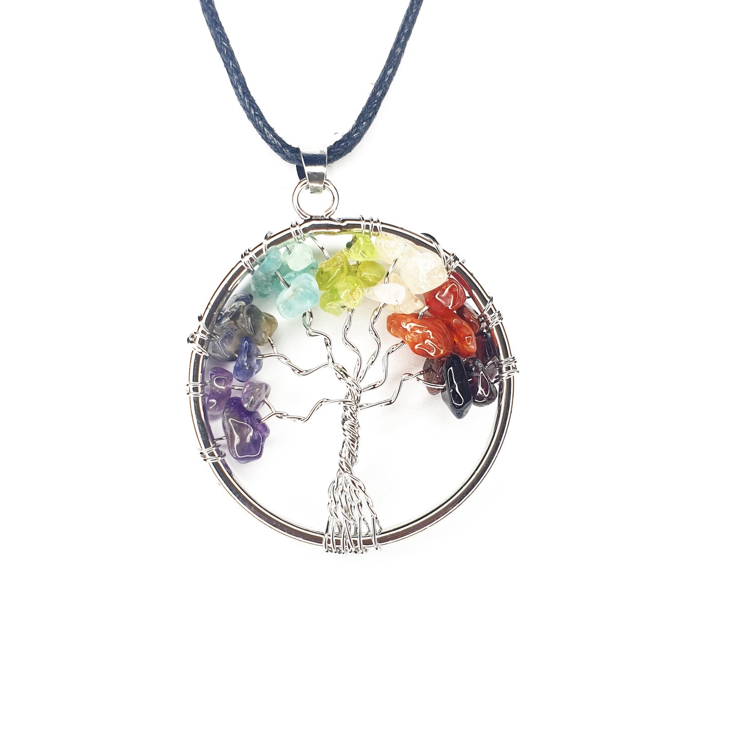 Chakra Tree Pendant