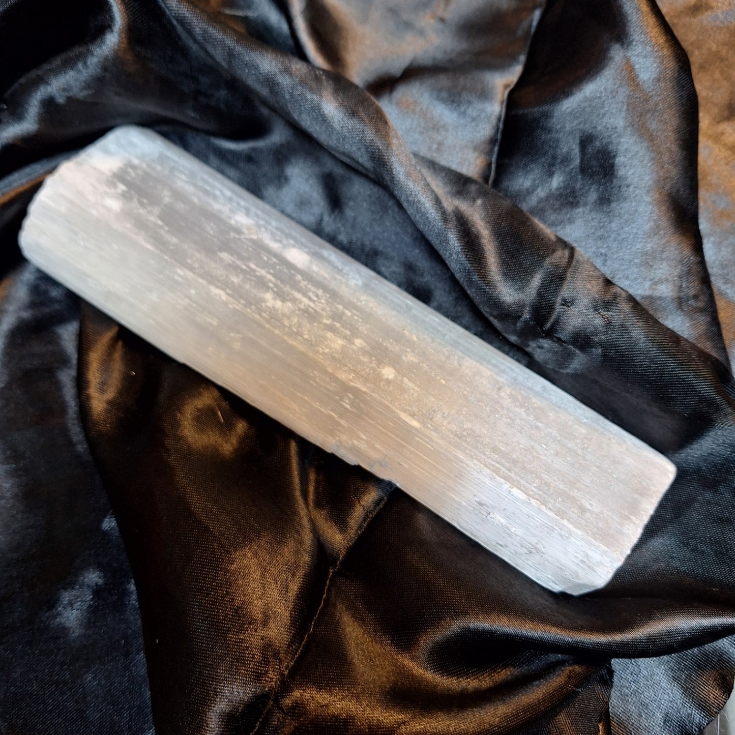 Selenite 20x6cm Raw Wand