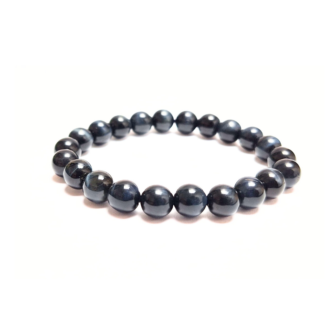 Blue Tigers Eye Bracelet (AA)