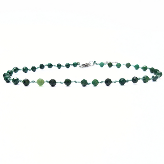 Malachite Anklet