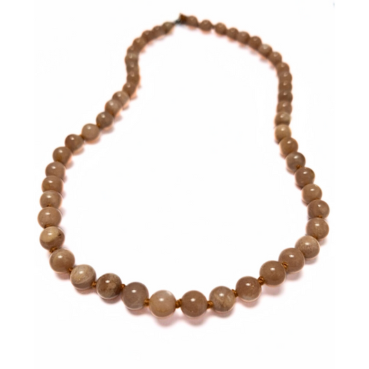 Sunstone Beaded Necklace