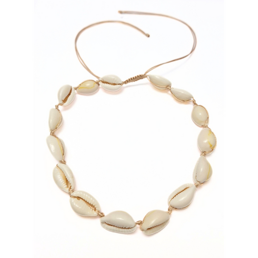 Cowrie Shell Choker