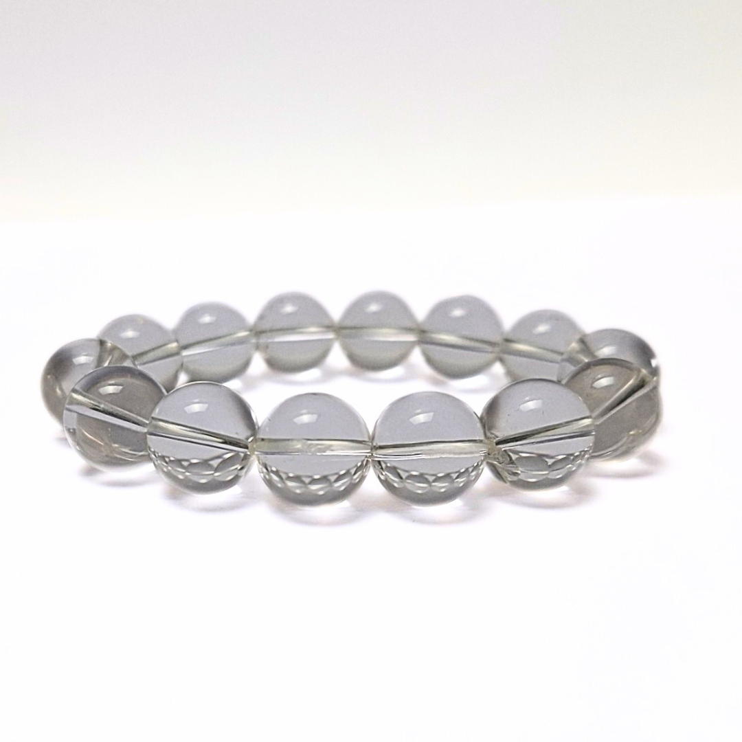 Clear Quartz 14mm Bracelet