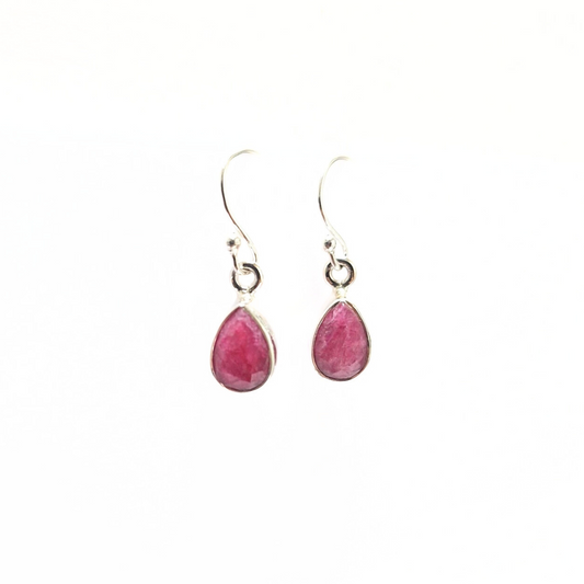 Ruby Alina Earrings |Silver
