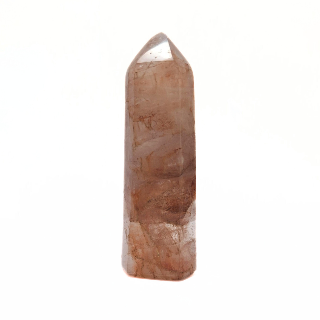 Hematoid Quartz Point 141g