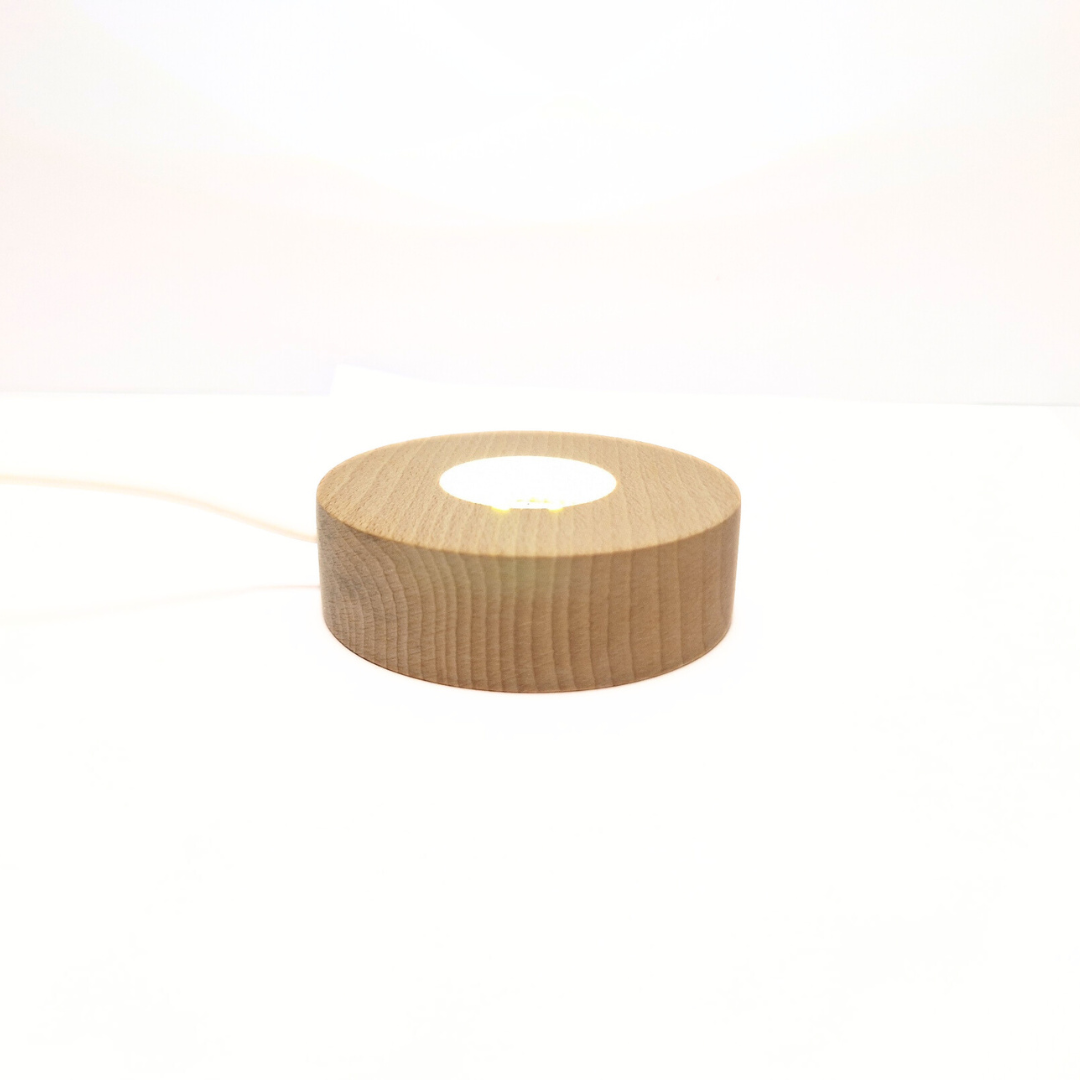 LED Light Base (wood)