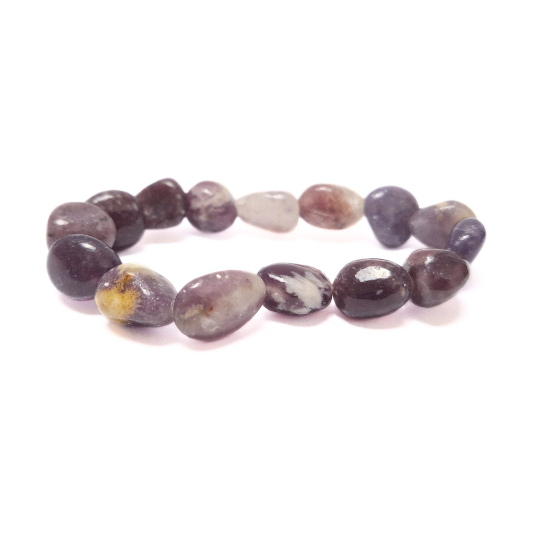 Lepidolite Large Nugget Bracelet