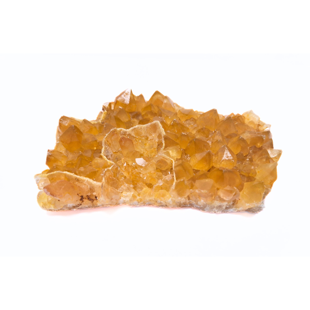 Limonite Quartz Cluster