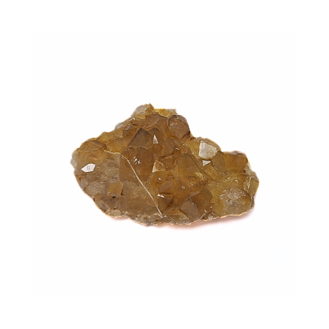 Limonite Quartz Cluster