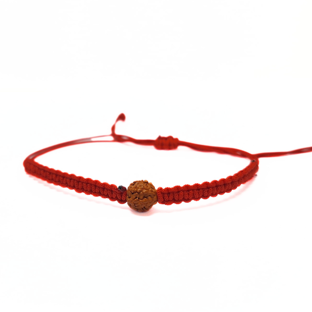 Rudraksha Macrame Bracelet