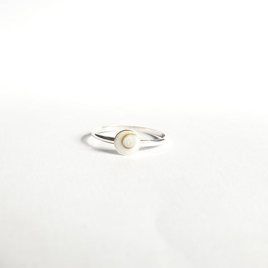 Shiva Shell 5mm Ring |Silver