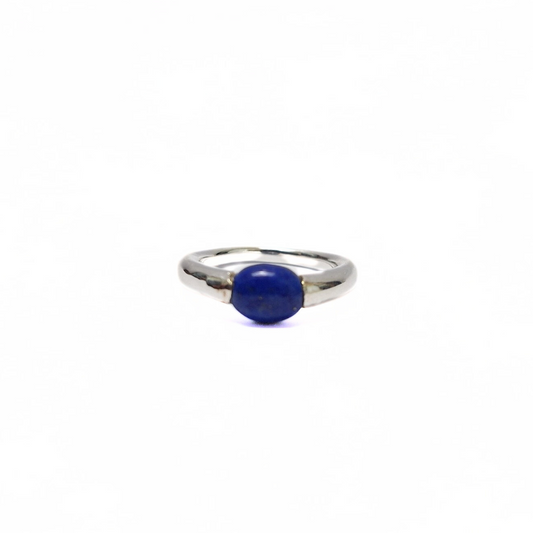 Lapis Lazuli Lexi Ring |Silver