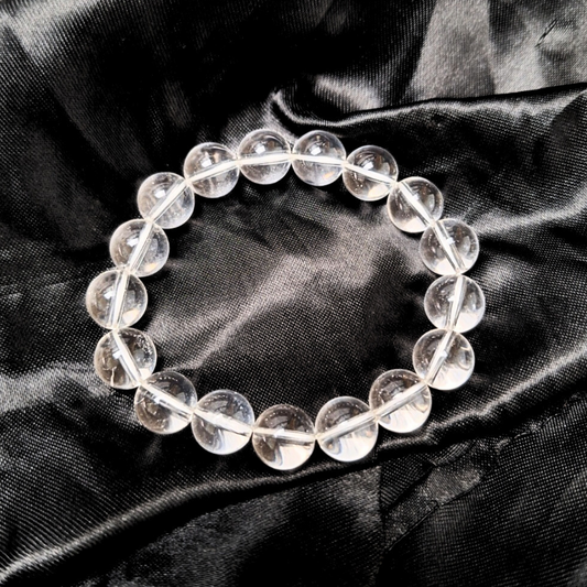 Clear Quartz 12mm Bracelet