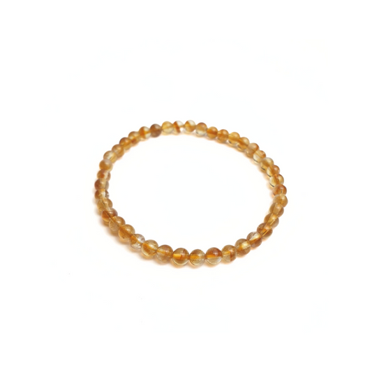 Citrine 4mm Bracelet