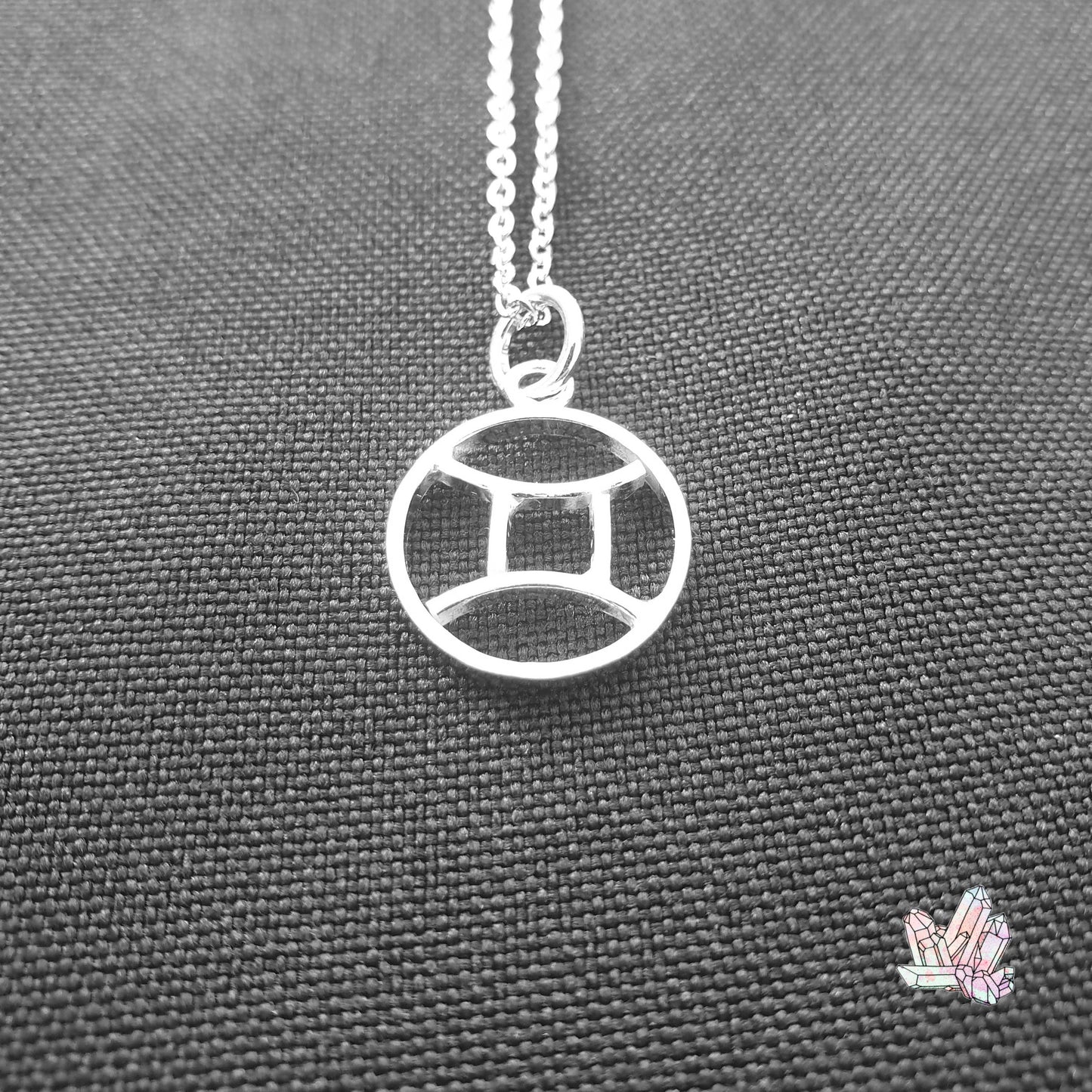 Gemini Necklace (silver)