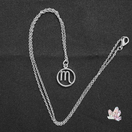 Scorpio Necklace (silver)