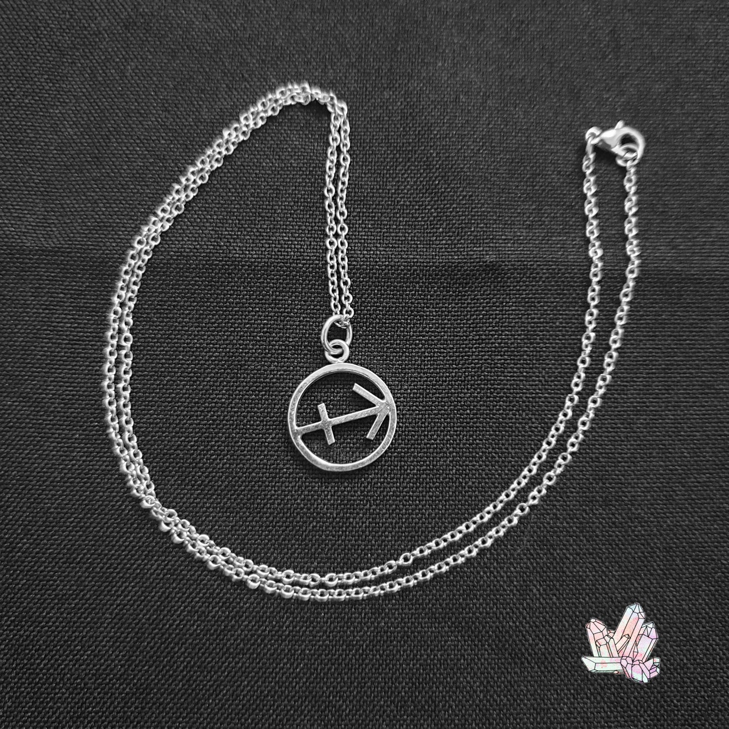 Sagittarius Necklace (silver)