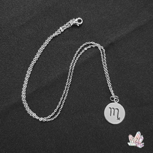 Scorpio Necklace (silver)