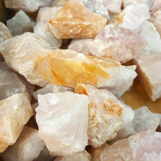 Rose Quartz Raw 'B' 20kg Bag