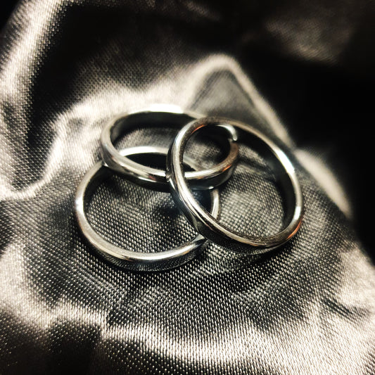 Hematite 3,5mm Flat Band