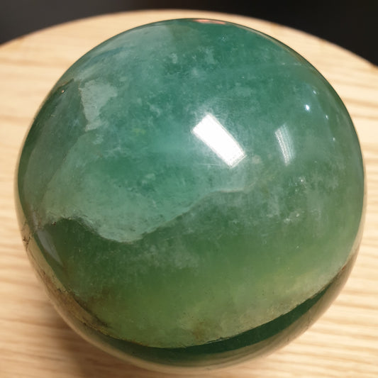 Green Fluorite Sphere
