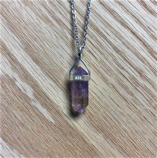 Ametrine 22mm Pointed Pendant |Silver
