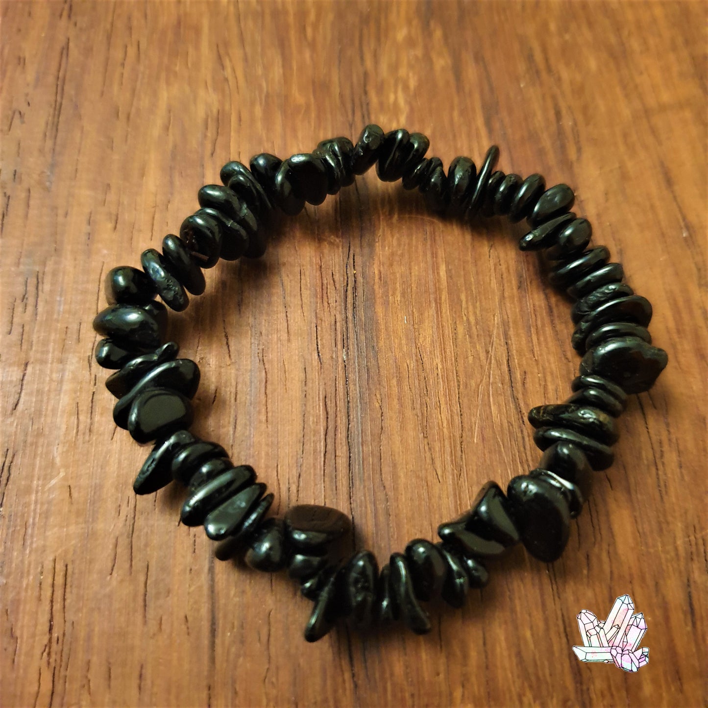 Black Tourmaline Chip Bracelet