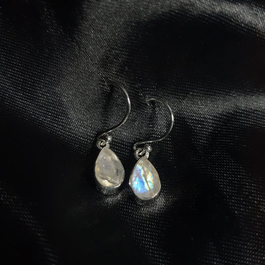 Moonstone Alina Earrings |Silver