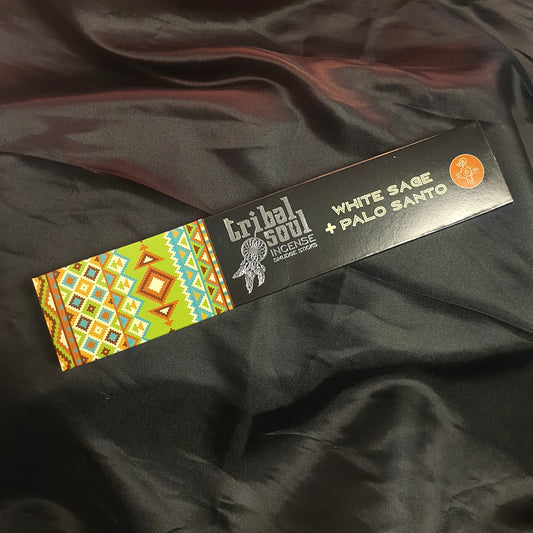 Tribal Soul White Sage & Palo Santo Incense Sticks