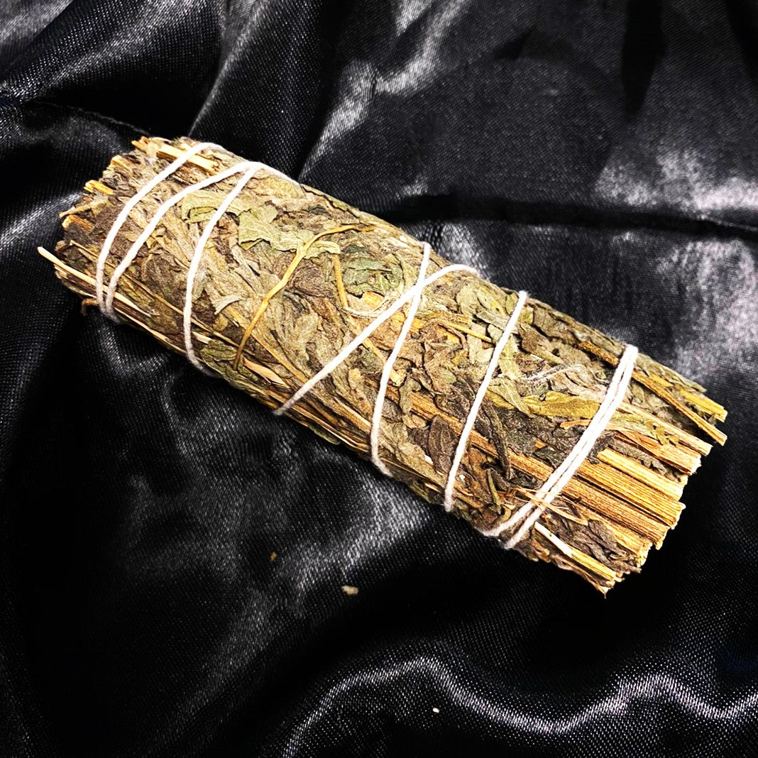 California Black Sage/ Mugwort Smudge 10cm