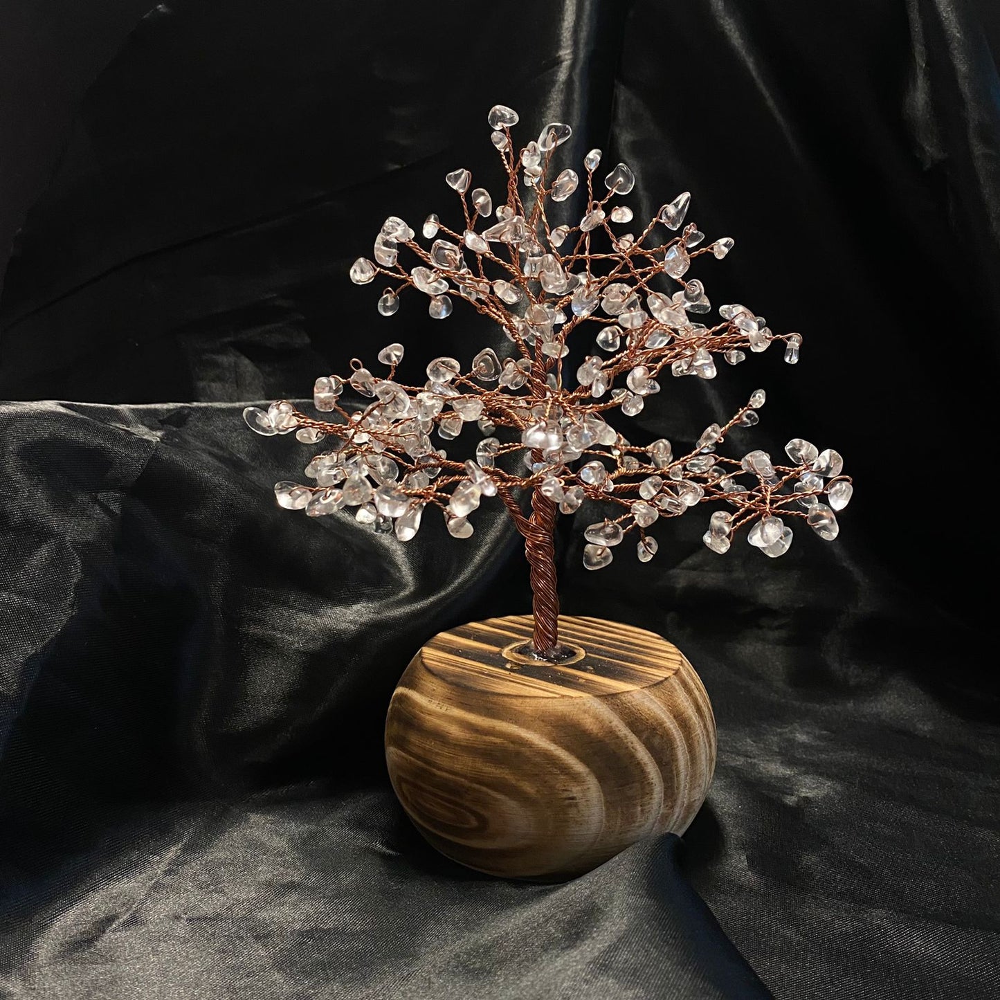 Clear Quartz Gemstone Tree