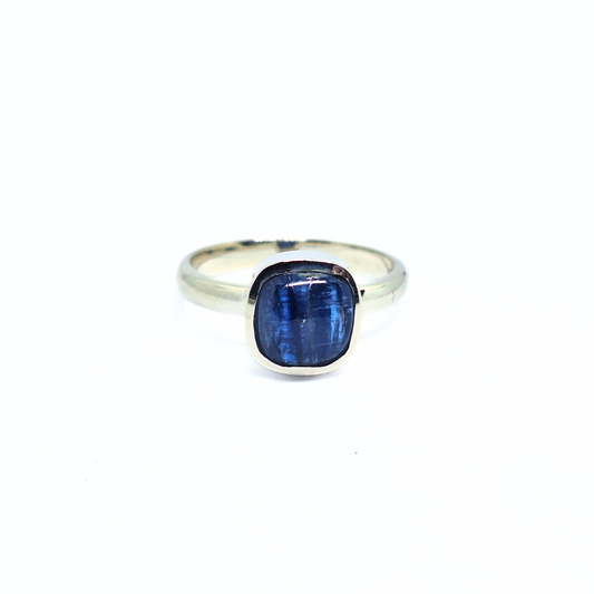 Blue Kyanite Ring |Silver