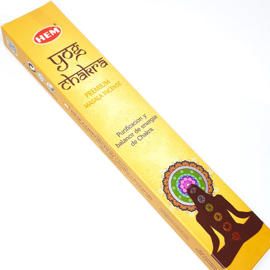 HEM Yog Chakra Incense Sticks