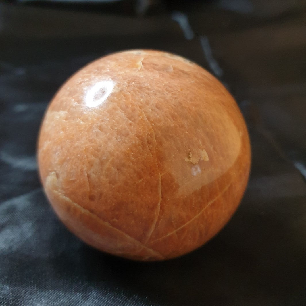 Peach Moonstone Sphere 453g