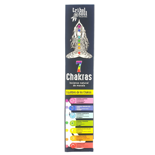 Tribal Soul 7 Chakra Incense Sticks