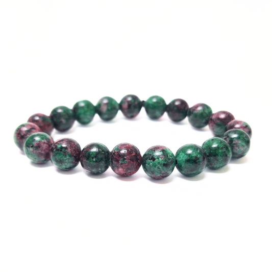 Ruby Zoisite 10mm Bracelet