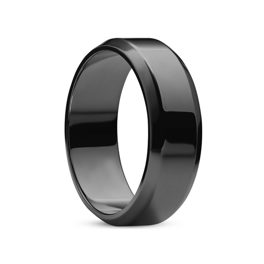 Black Stainless Steel Ring