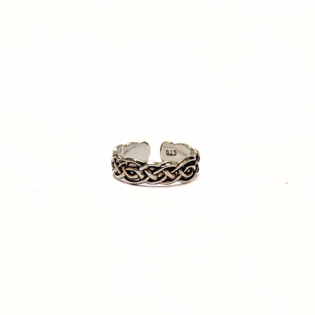 Silver Celtic Toe Ring |Silver