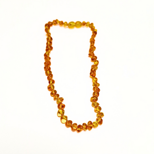 Amber Teething Necklace - Honey