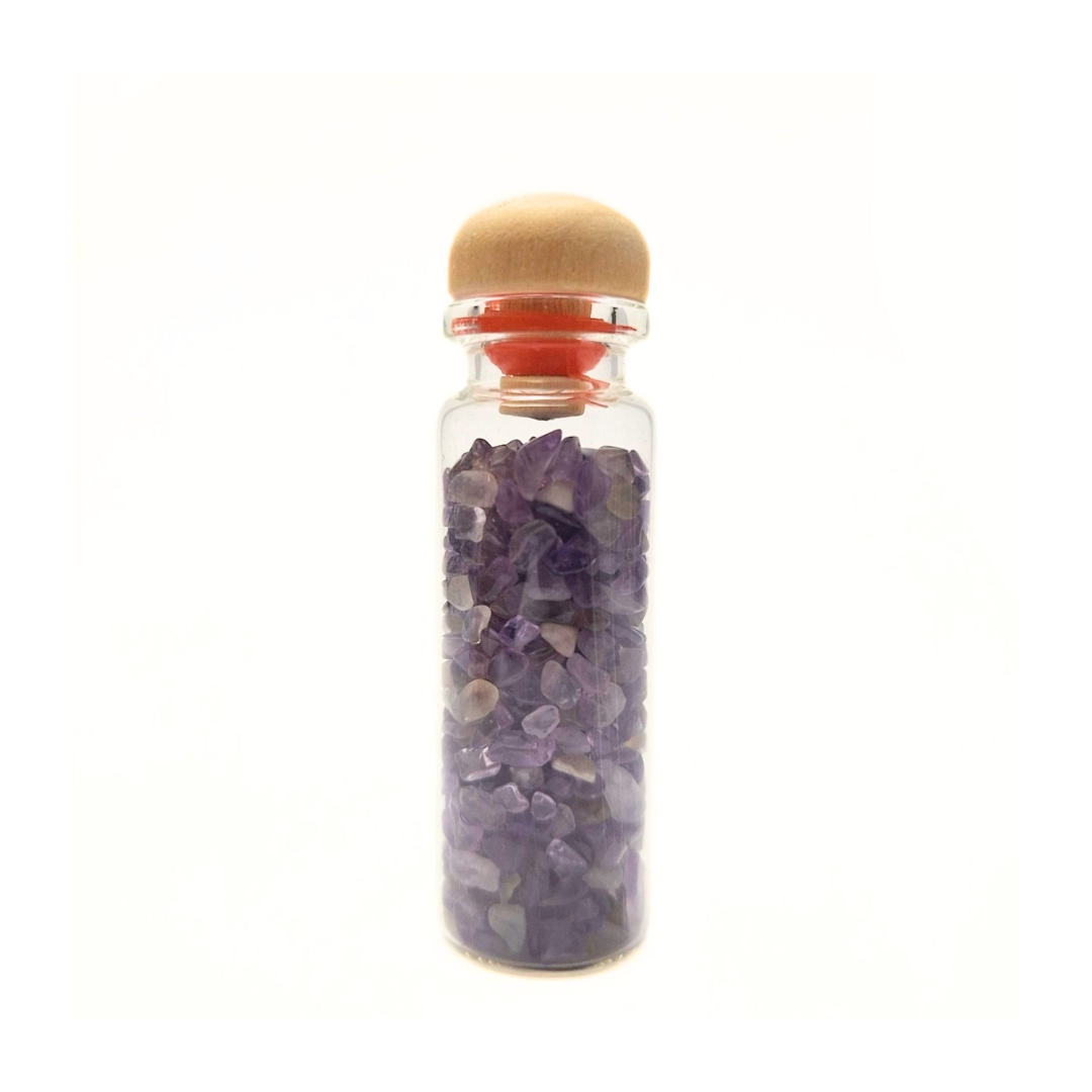 Amethyst Chip Jar