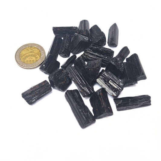 Black Tourmaline Raw Specimen ±5g