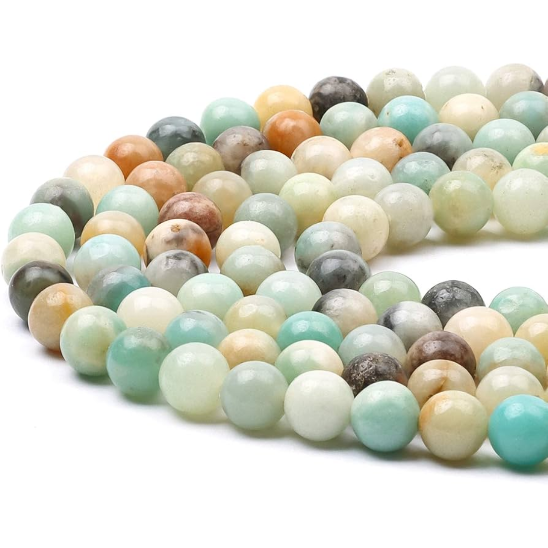 Amazonite 8mm Round Loose Beads ±46pcs