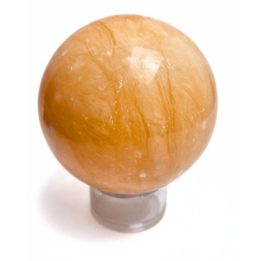 Orange Calcite Sphere