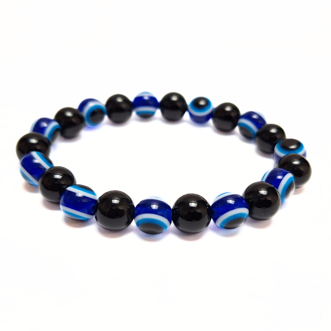 Evil Eye & Onyx Bracelet