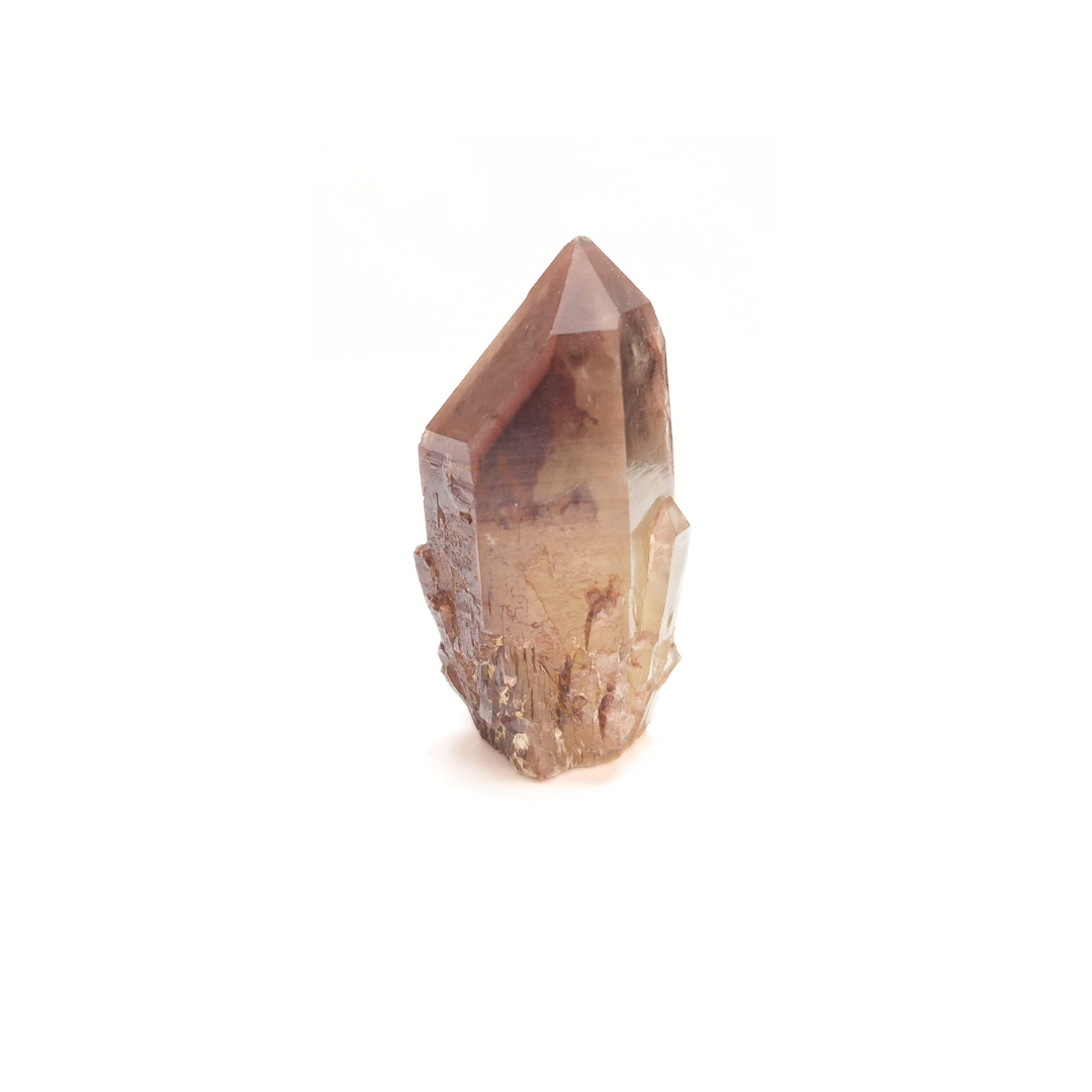 Hematoid Quartz Point 124g