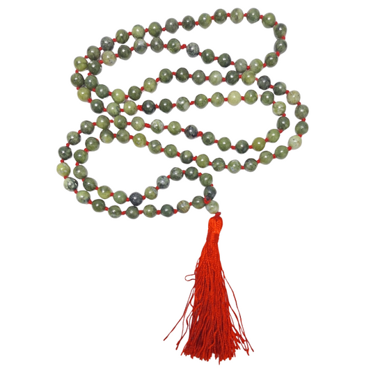 Jade Nephrite 8mm Mala