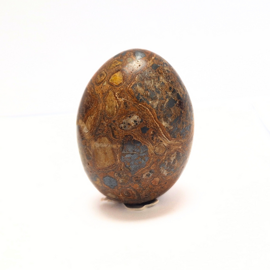 Leopard Skin Jasper Egg