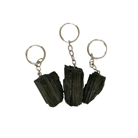 Black Tourmaline Keyring