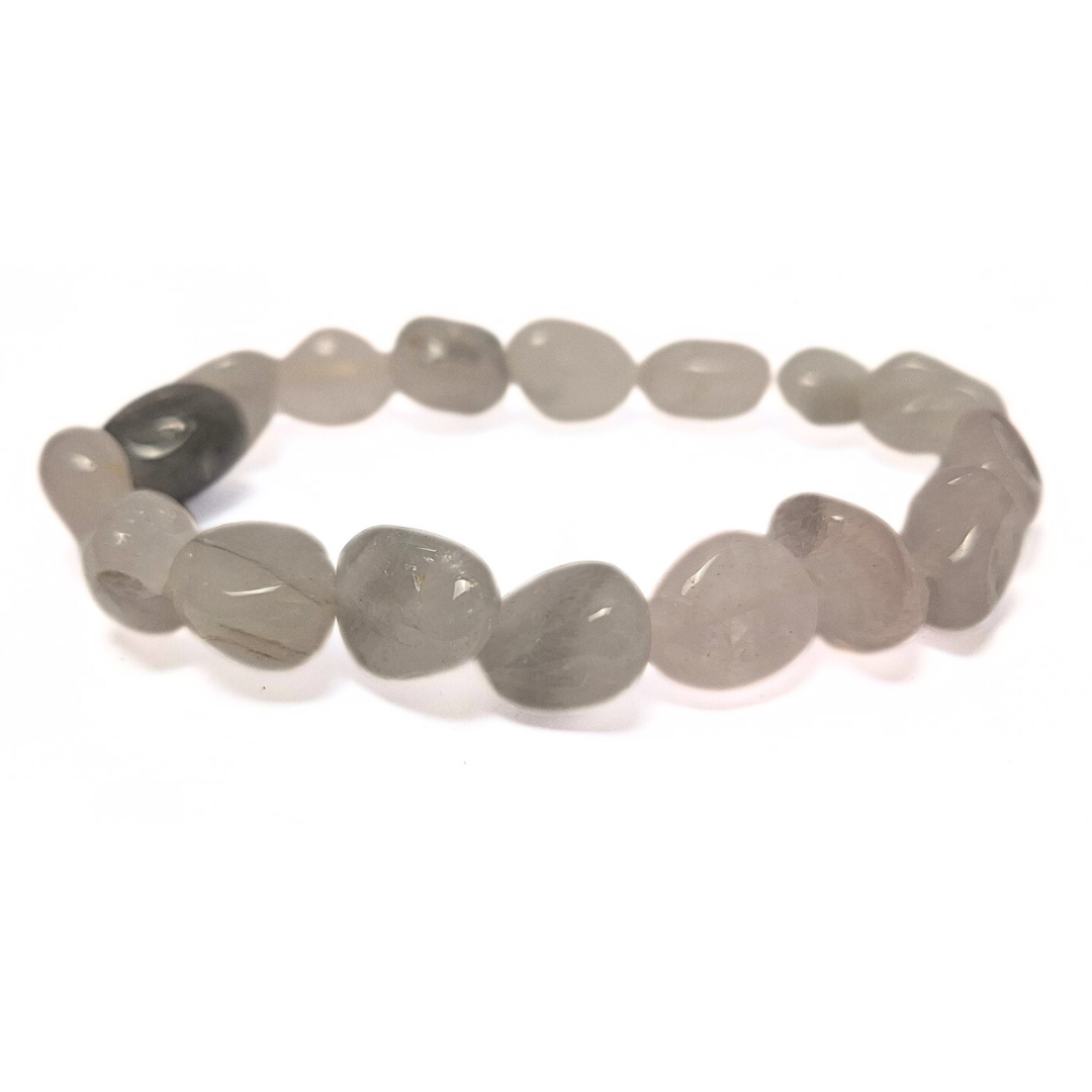 Lunar Quartz Large Nugget Bracelet